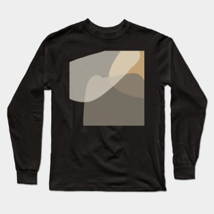 Minimal Abstract Print 003 Long Sleeve T-Shirt